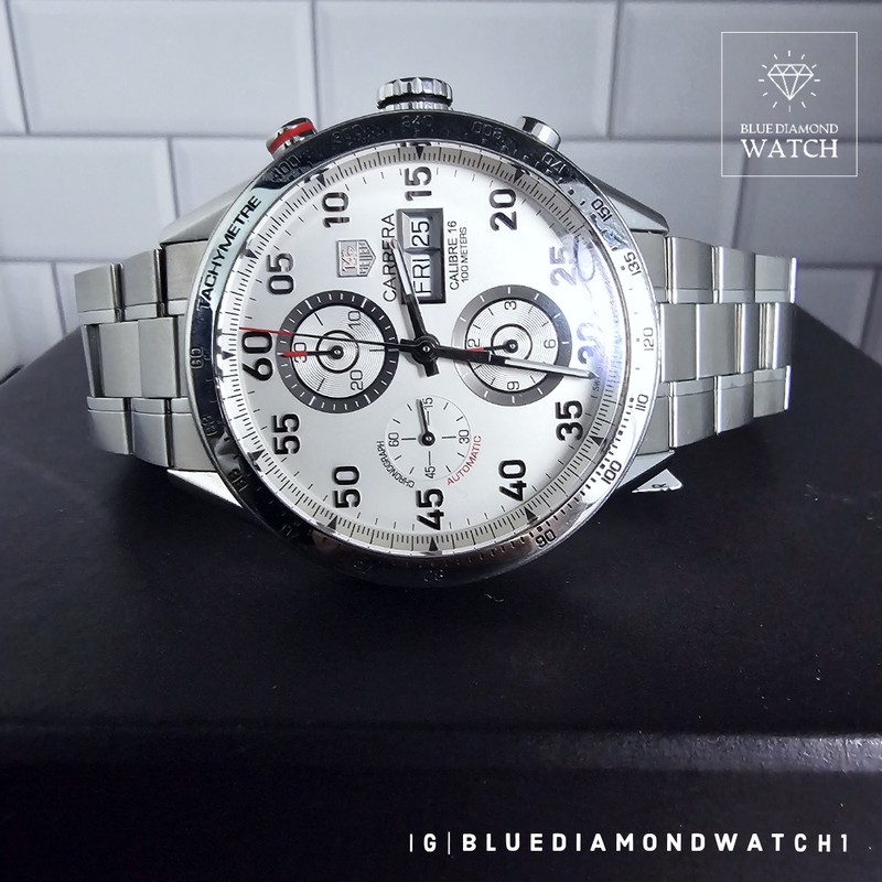 【最終値下げ】TAG Heuer Carrera Calibre 16 タグ・ホイヤー カレラ ーラグジュアリーウォッチ スティール製 44 mm